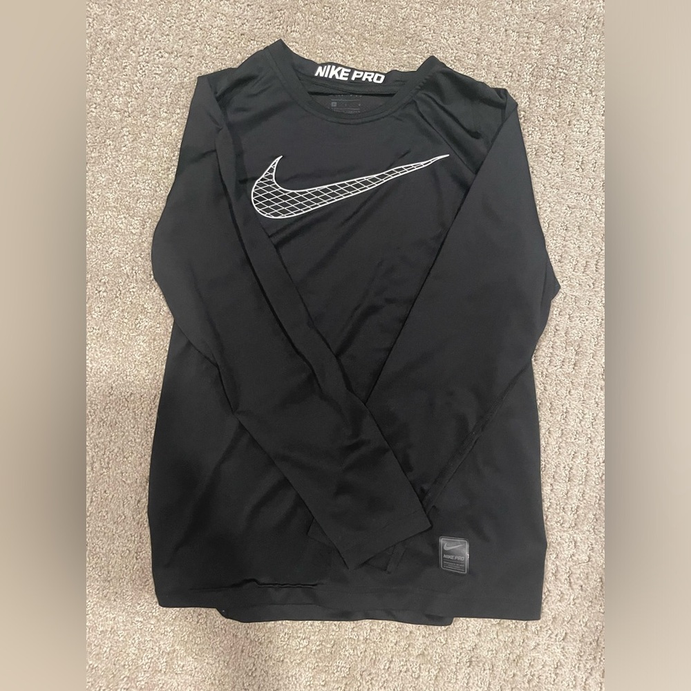 Nike Pro Youth Large Athletic Long Sleeve